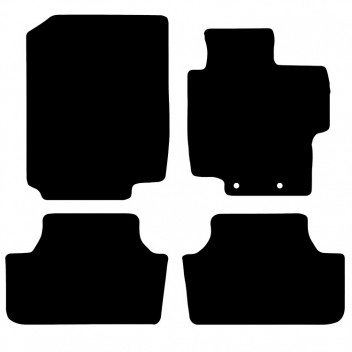 Carpet Mat Set HONDA ACCORD 04>08 MANUAL  (4 PIECE +