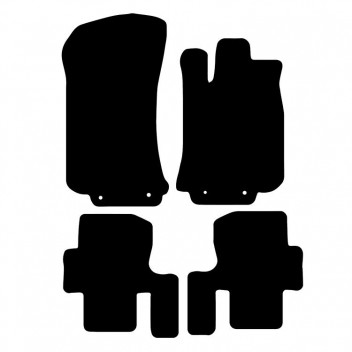 Rubber Mat Set Merc R Class 2006>