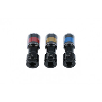 LASER Alloy Wheel Torsion Socket Set 3pc