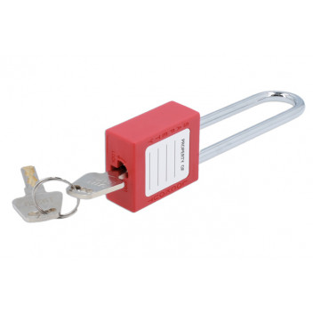 LASER Long Shackle Safety Lockout Padlock