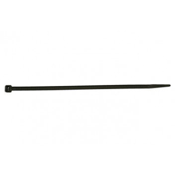 CONNECT Black Cable Tie 200mm x 4.8mm (100)