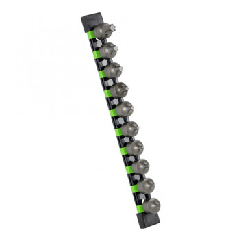 10-PIECE SET OF SHORT TORX BITS WITH 3/8 SOCKET"