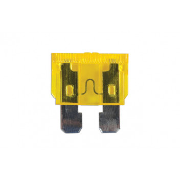 CONNECT 20 AMP Standard Blade Fuses Yellow (50)