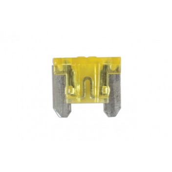 CONNECT 20 AMP Low Profile Mini Blade Fuses Yellow (25)