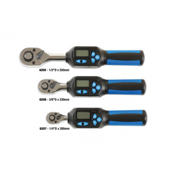 LASER Digital Torque Ratchet  1/2D"