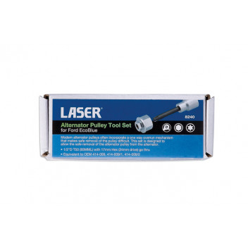 LASER Alternator Pulley Tool Set - Ford Blue Eco