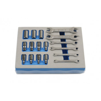 LASER BA Spanner & Socket Set 17pc