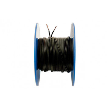 CONNECT Black/Red Twin Core Speaker Cable  24/0.20 6amp 30m