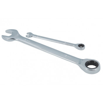 LASER Ratchet Ring Combination Spanner Set 12pc