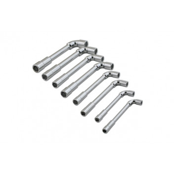 LASER Go Thru Angled Socket Spanner Set 8pc