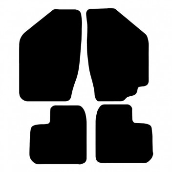 Rubber Mat Set SUZUKI ALTO 2003-2009