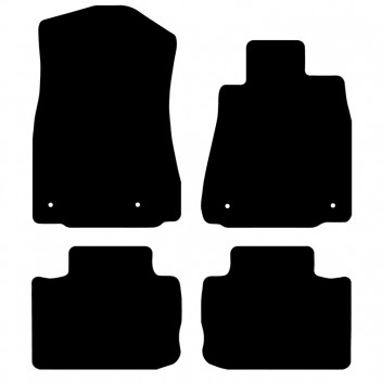 Carpet Mat Set LEXUS IS300H 2013- (4 CLIPS)