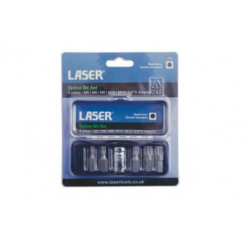 LASER Spline Bit Set - 6pc
