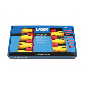 LASER Insulated Nut Driver Set 7pc