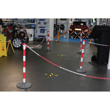 LASER Chain Support Post c/w Cap