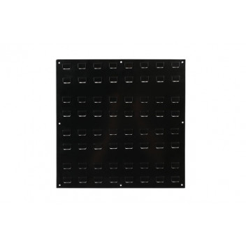 CONNECT Metal Wall Mountable Louvred Panel For Storage Bins