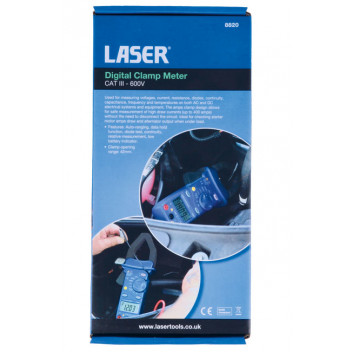 LASER Digital Clamp Meter CAT 111-600v