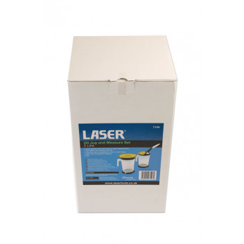 LASER Oil Jug and Measuring Set 5L 2pc