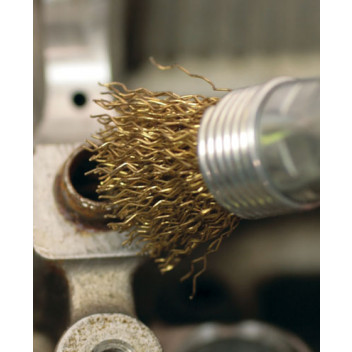 LASER End Brush With Quick Chuck - 15mm