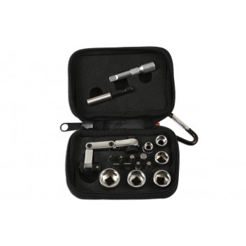 LASER Mini Flexi Ratchet Socket & Bit Set 17pc