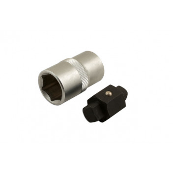 LASER Drain Plug Key - 8/10mm Square