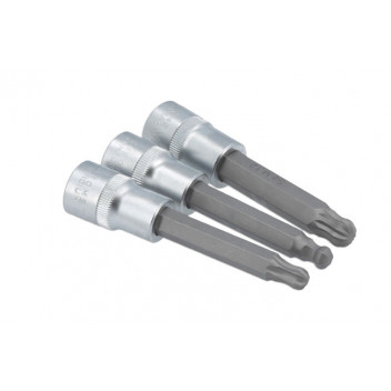 LASER Ball End Socket Bit Set 1/2D 20pc"