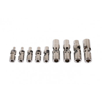 LASER Star Socket Set - Universal Joint 9 pc