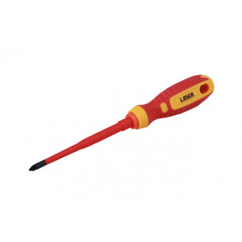 LASER PzDrive Insulated Screwdriver Pz1 x 100mm