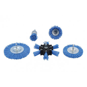 LASER Nylon Abrasive Filament Brush Set