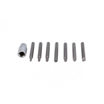 LASER Impact Bit Set 8 PC 1/2 D"