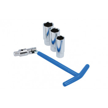 LASER T-Handle Spark Plug Socket Set 3/8D 4pc"