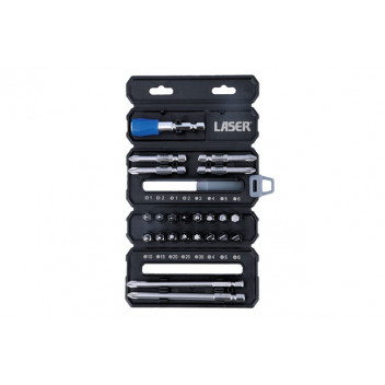 LASER Portable Power Tool Bit Set 23pc