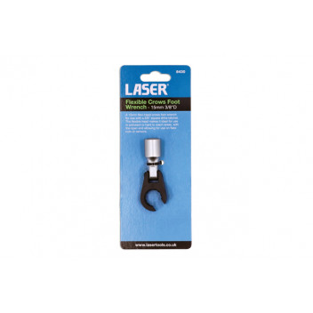 LASER Flexible Crows Foot Wrench 15mm 3/8D"