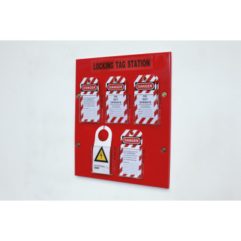 LASER Locking Tag Station