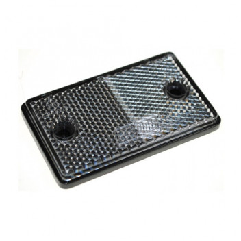 Reflectors Rectangle CLEAR 75mm x 46mm Self Adhesive (2)