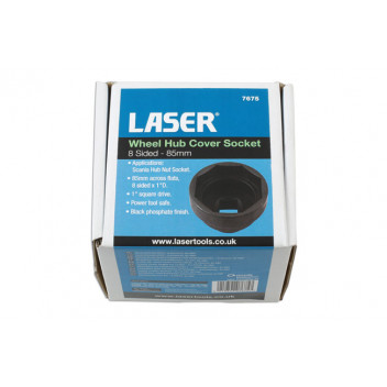 LASER Hub Cover Socket - 8 sided, 85mm
