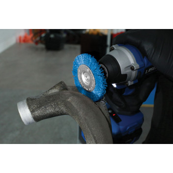 LASER Nylon Abrasive Filament Brush Set