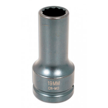 LASER Cylinder Head Impact Socket 19mm 3/4D"