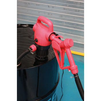 LASER Electric Drum Pump for Diesel with Euro Charger