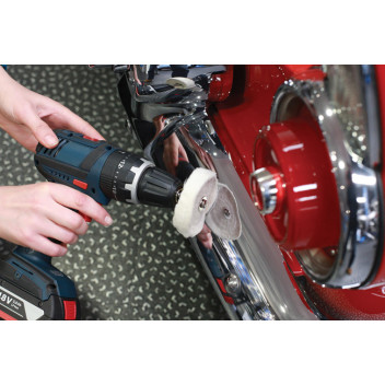 LASER Soft metal compound and buffing wheel set