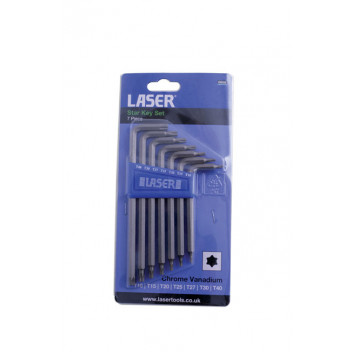 LASER Star Key Set 7pc