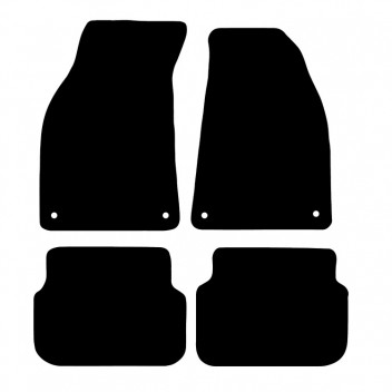 Carpet Mat Set Audi A6 2004>2009 (NOT QUATTRO) (4 CLIPS)