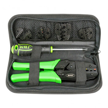 Crimping Plier Ratchet Set With 4 Jaws