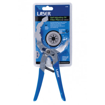 LASER Self adjusting Oil Filter Pliers 60-120mm