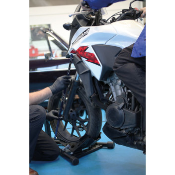 LASER Folding Suspension Height Gauge - Motorcycle