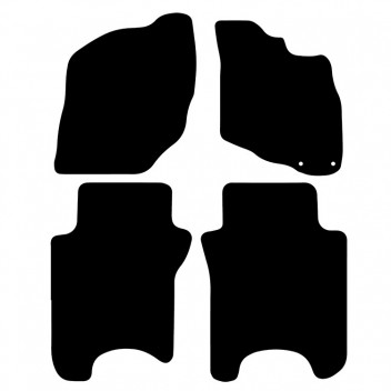 Carpet Mat Set HONDA JAZZ 2002-2008  (4 Pc) WITH RING FIXING