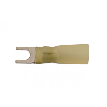 CONNECT Yellow Heat shrink Fork Terminals 4.0mm (25)