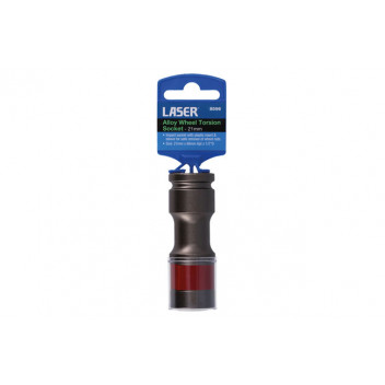 LASER Alloy Wheel Torsion Socket 21mm