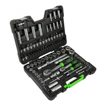94 Pieces Hex Socket Set - Zinc Finish