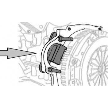 LASER Flywheel Locking Tool - Hyundai/Kia Diesel